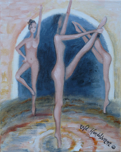 The Nude Ballet Dancers
