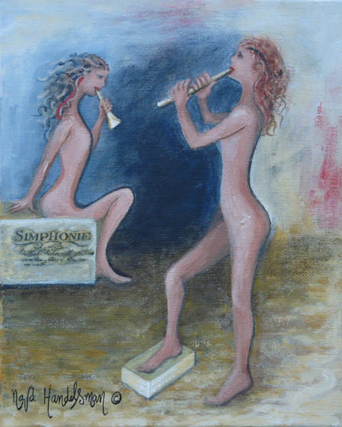 The Nude Flute Players